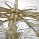 AERIN Loire 9 Light 37.25 inch Gild Chandelier Ceiling Light, Large