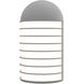 Lighthouse LED 9 inch Textured Gray Sconce Wall Light