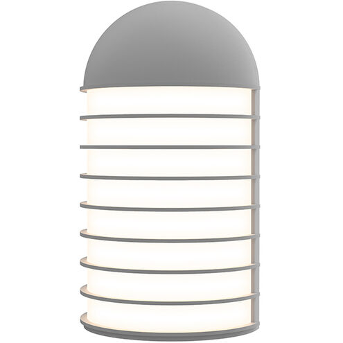 Lighthouse LED 9 inch Textured Gray Sconce Wall Light