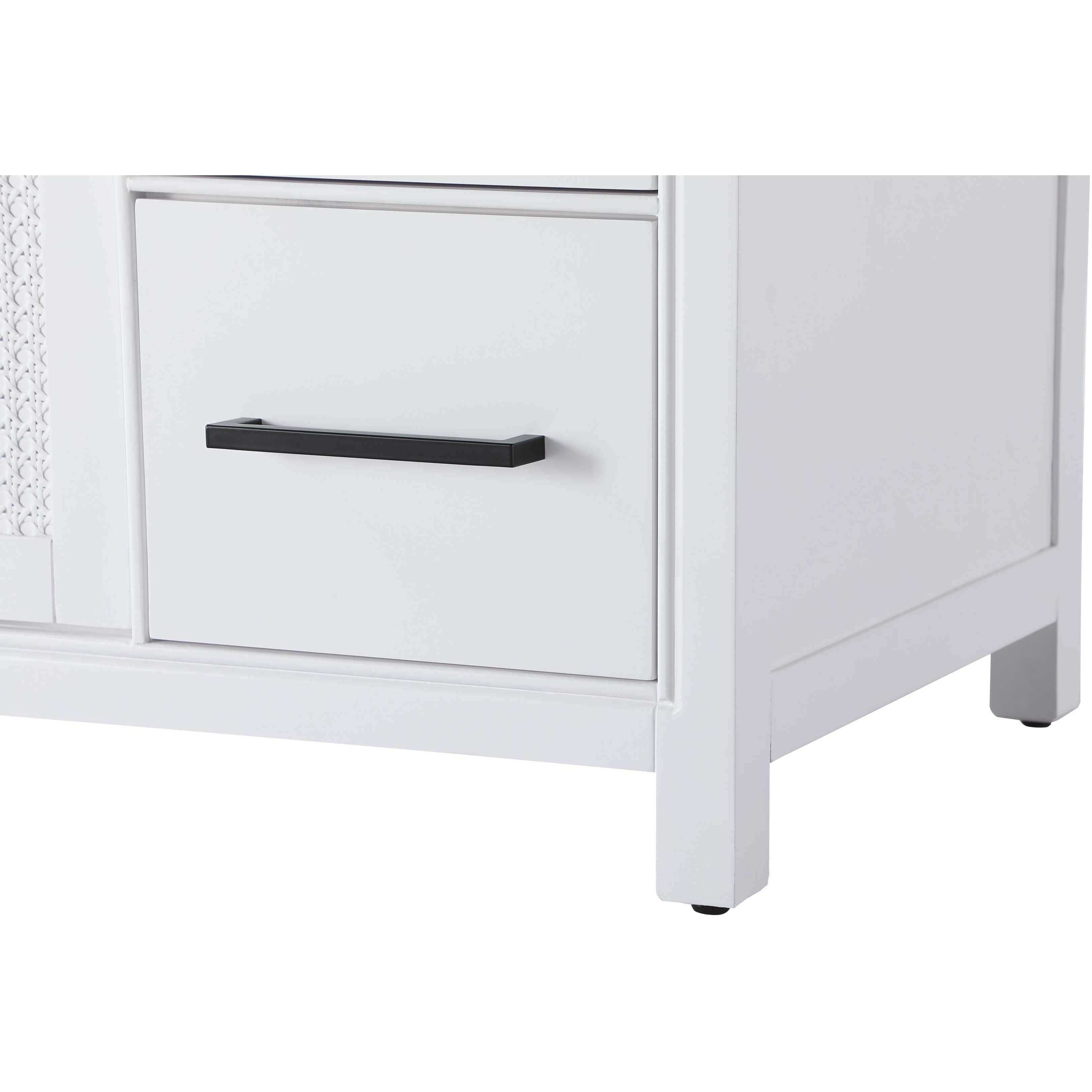 Alina 42 X 34 inch White Bathroom Vanity Cabinet