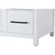 Alina 42 X 34 inch White Bathroom Vanity Cabinet