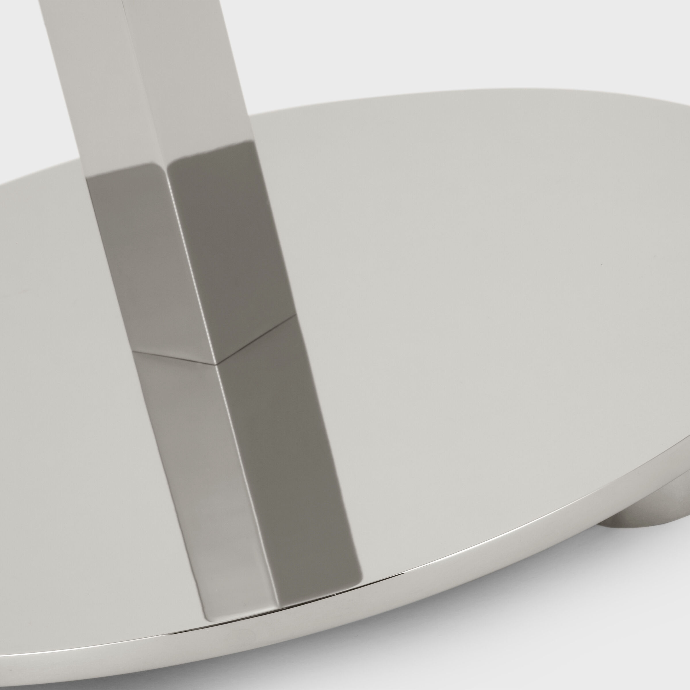 J. Randall Powers Hackney 52.25 inch 2.00 watt Polished Nickel Cordless Floor Lamp Portable Light