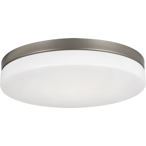 Oscar LED 14 inch Satin Nickel Flush Mount Ceiling Light