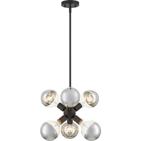Gambit 6 Light 7 inch Matte Black Pendant Ceiling Light