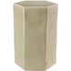 Porto 21 X 15 inch Pistachio Ceramic Side Table