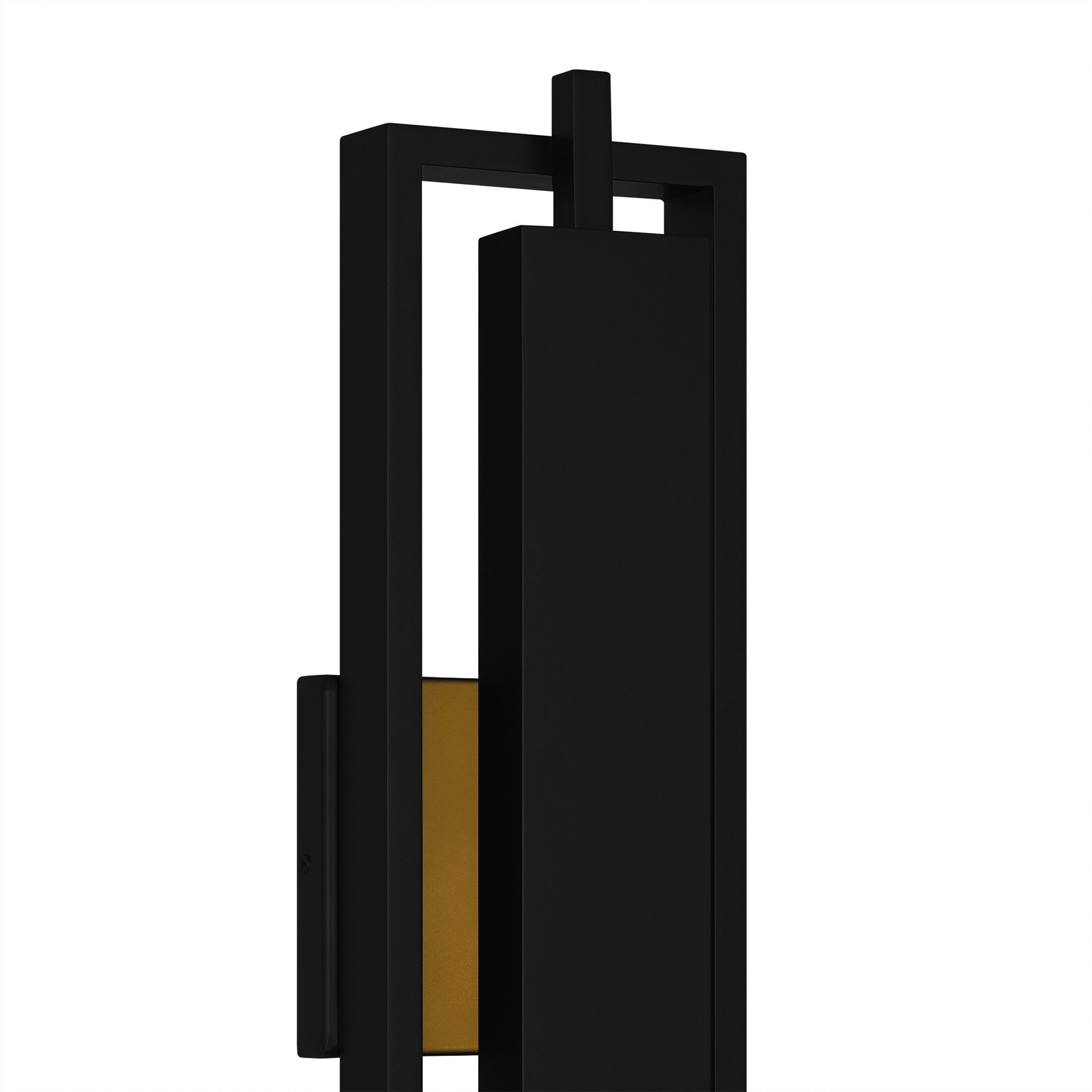 Pointsett LED 21 inch Matte Black Outdoor Wall Lantern