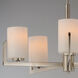 Dart 5 Light 26 inch Satin Nickel Chandelier Ceiling Light