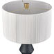 Belen 31 inch 150 watt Navy Glazed Table Lamp Portable Light