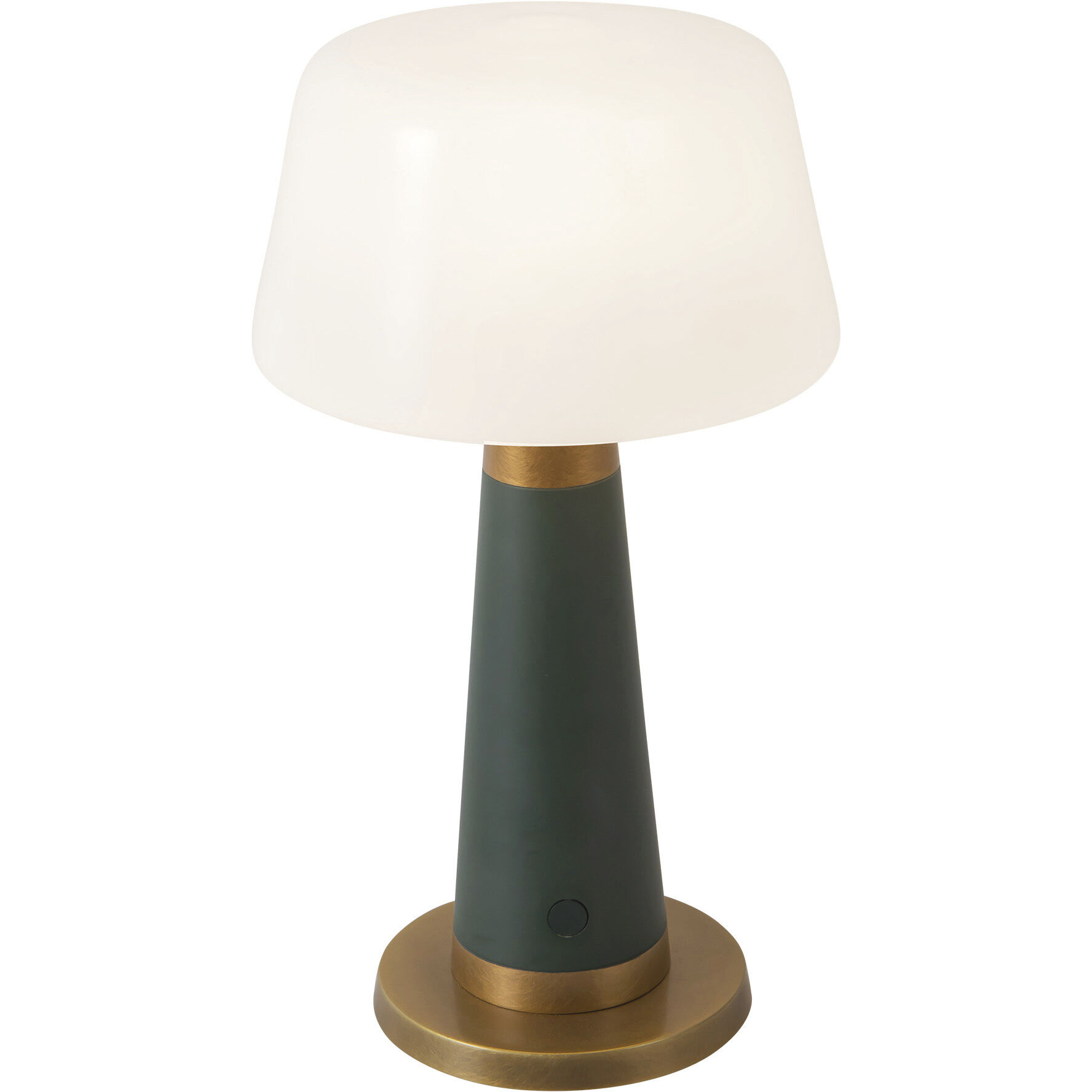 Clemence 10.5 inch 3 watt Pine Green Table Lamp Portable Light