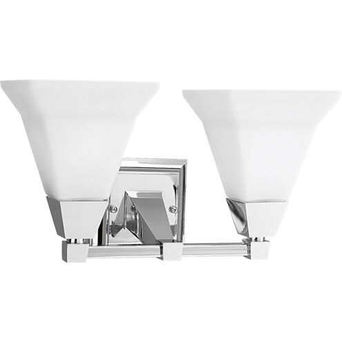 Glenmont 2 Light 14 inch Polished Chrome Bath Vanity Wall Light