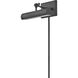 Stokes 12 inch Black Indoor Wall Sconce Wall Light