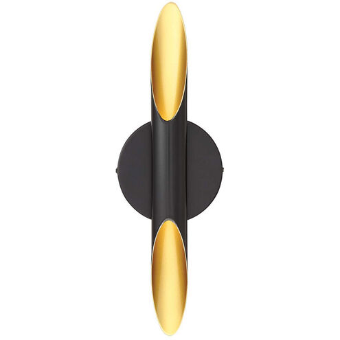 Bolero LED 5 inch Bronze and Indian Gold Wall Sconce Wall Light
