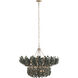 Bilal 40 inch Eucalyptus Coconut Shell Chandelier Ceiling Light