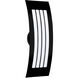 Sail 2 Light 18 inch Black Outdoor Sconce