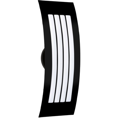 Sail 2 Light 18 inch Black Outdoor Sconce