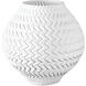 Plisse 12 X 11 inch Vase, Medium