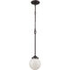 Beckett 1 Light 6 inch Oil Rubbed Bronze Mini Pendant Ceiling Light