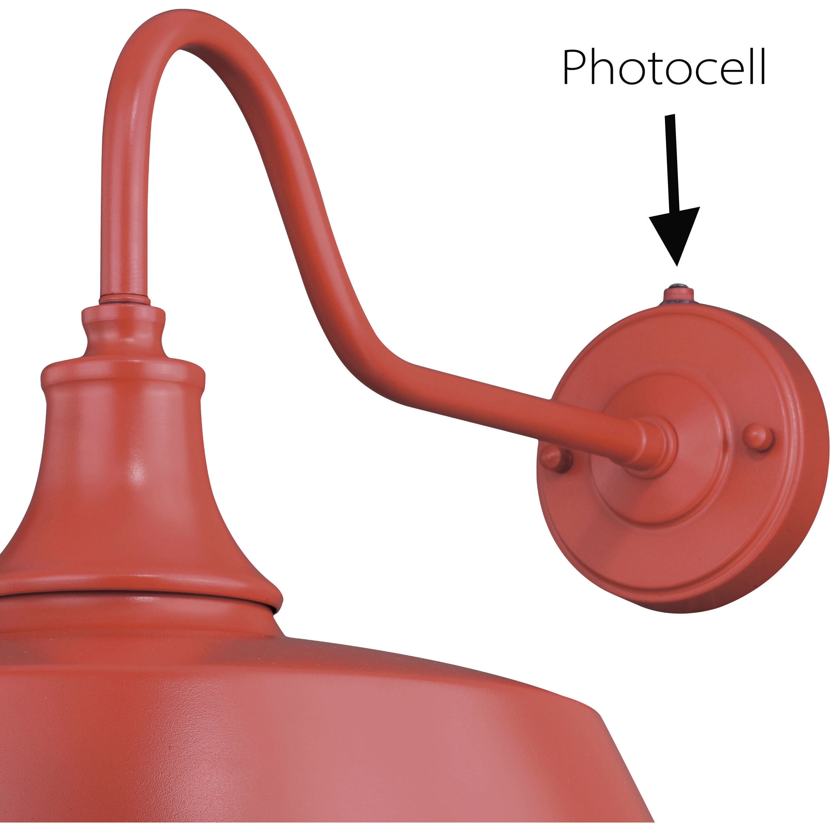 Dorado LED 12.25 inch Red and White Outdoor Wall