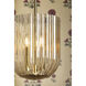 Cece 3 Light 11 inch Aged Brass Hanging Lantern Ceiling Light