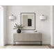 Bongo 1 Light 14 inch Satin Nickel Wall Sconce Wall Light