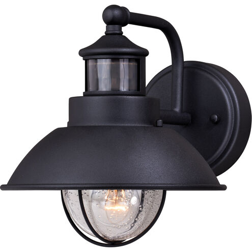 Harwich Textured Black Outdoor Motion Sensor