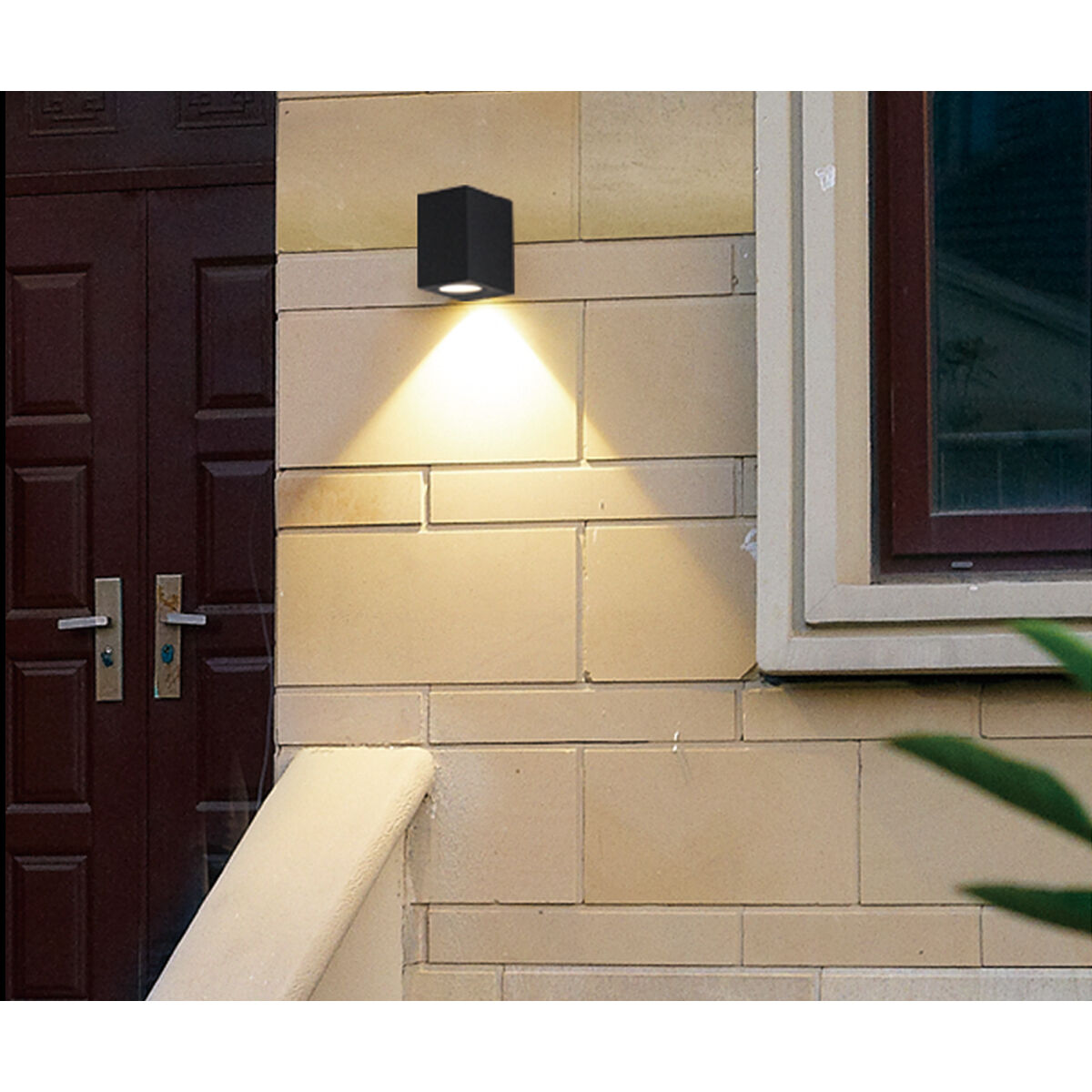 Trek LED 3.75 inch Marine Grey Outdoor Wall Mount