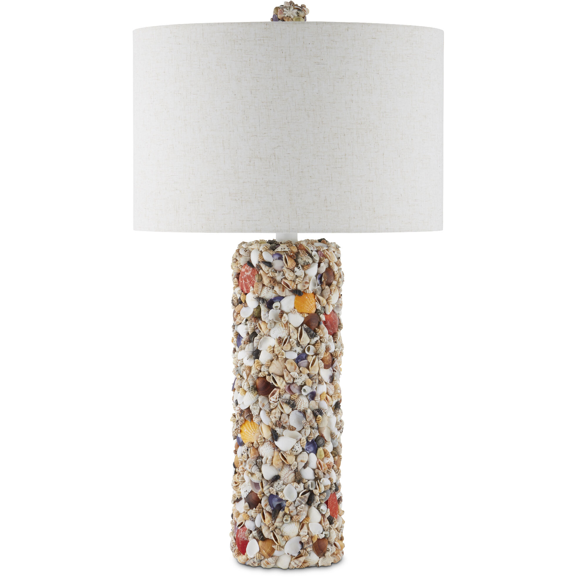 Festoon 32.5 inch 150 watt Natural/Sugar White Table Lamp Portable Light