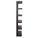 Dido Matte Black Bookcase