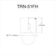 Theron 1 Light 4.75 inch Matte Black Flush Mount Ceiling Light