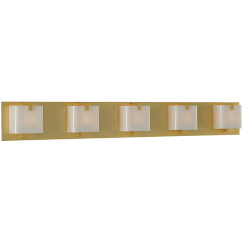 Meridian 5 Light 38.00 inch Bathroom Vanity Light