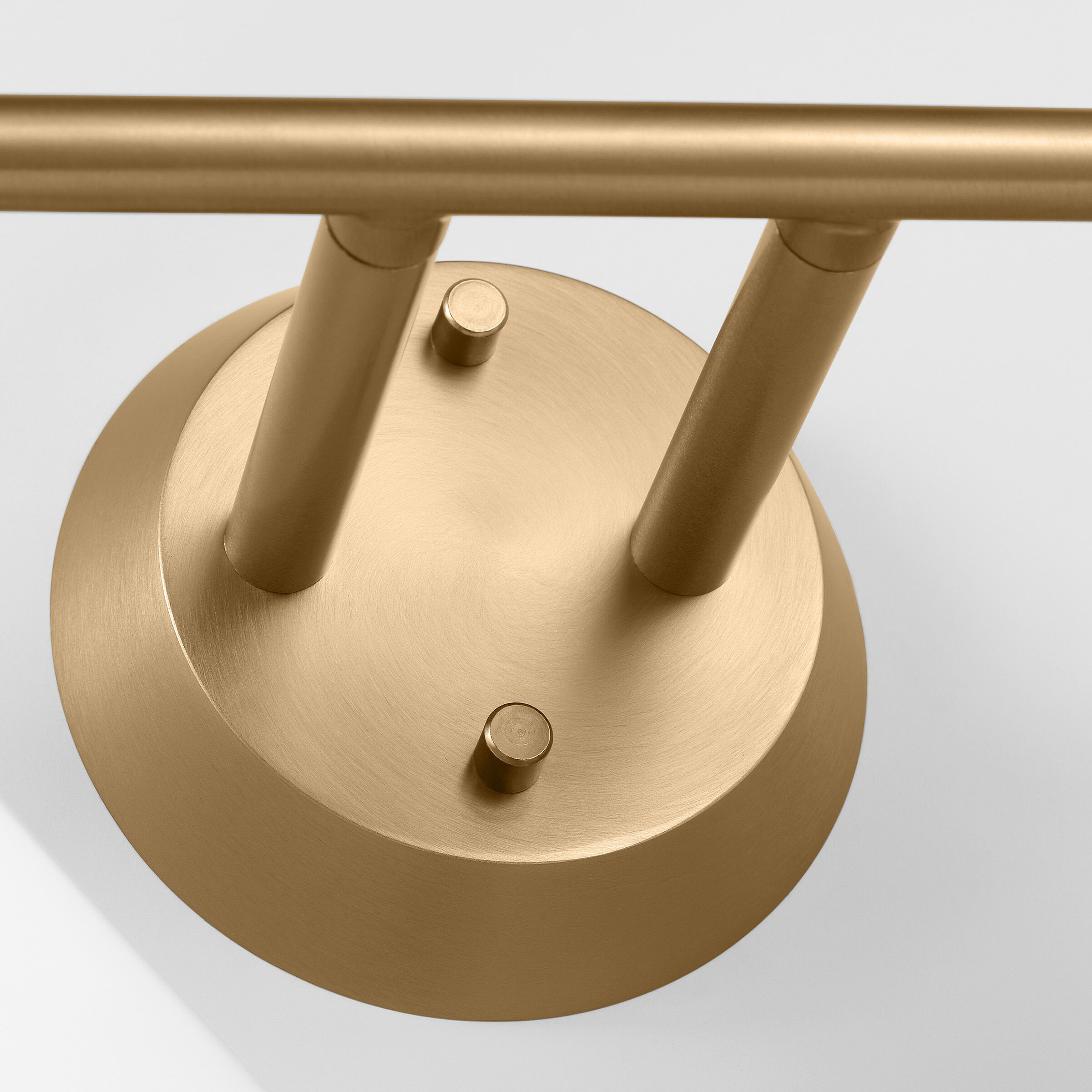 Drew & Jonathan Belcarra 4 Light 36.75 inch Satin Brass Wall Bath Fixture Wall Light