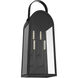 Rossi 4 Light 30 inch Matte Black Outdoor Wall Lantern