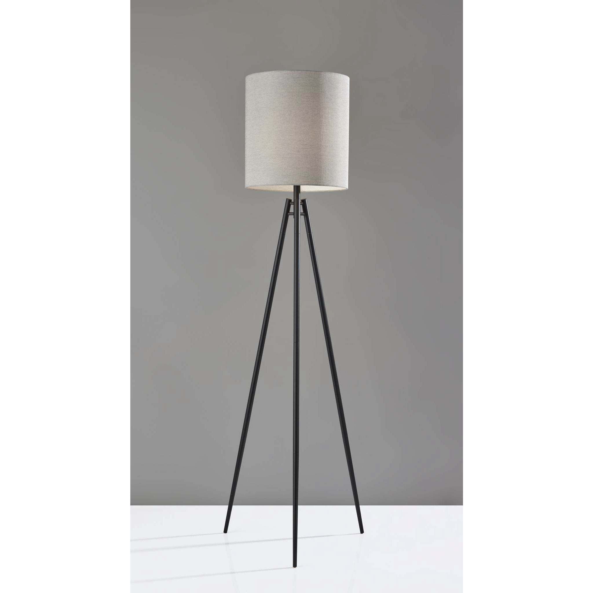 Glenwood 69 inch 100.00 watt Black Floor Lamp Portable Light