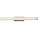 Brink LED 24 inch Brushed Aluminum Bath Vanity & Wall Light in 2700K, dweLED