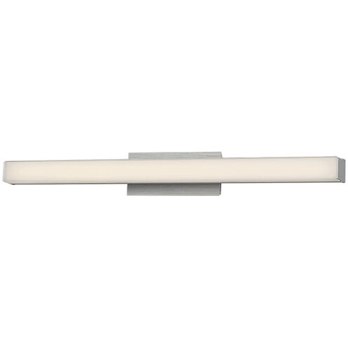 Brink LED 24 inch Brushed Aluminum Bath Vanity & Wall Light in 2700K, dweLED