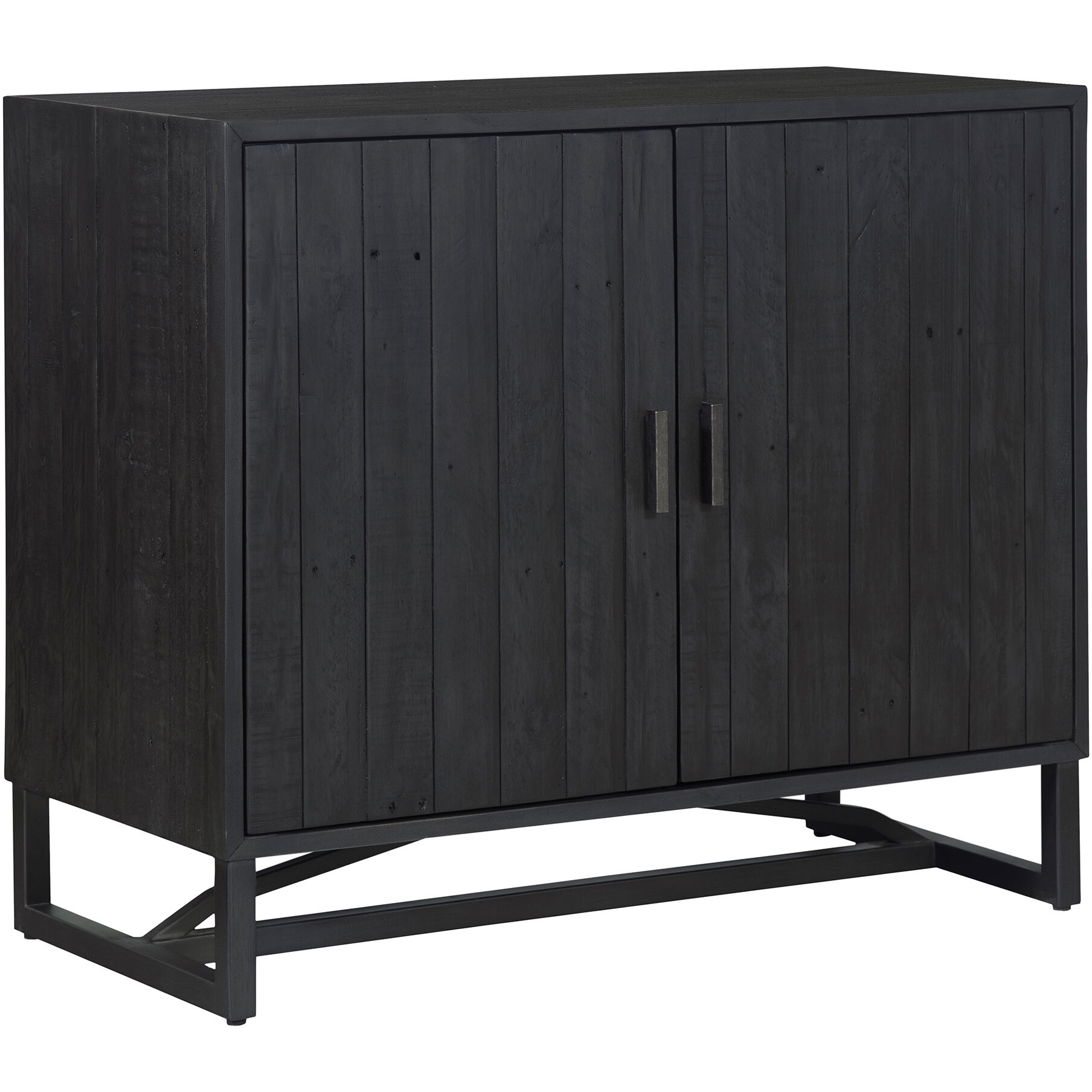Sierra Black Cabinet, 2 Door
