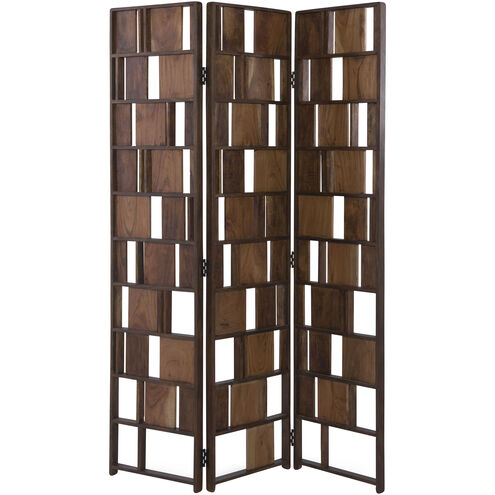 Multi Panel 71 inch Brown Screen