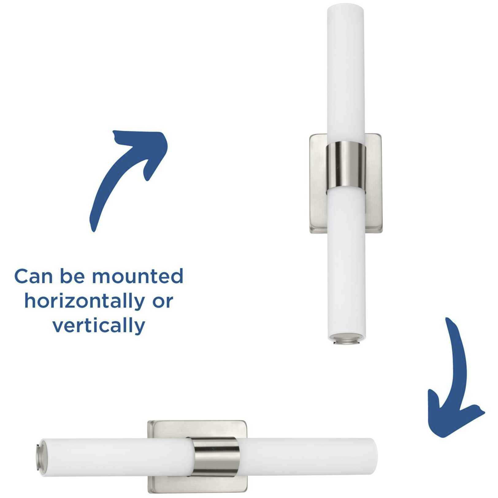 Blanco LED LED 22 inch Brushed Nickel Linear Bath Wall Light, Progress LED