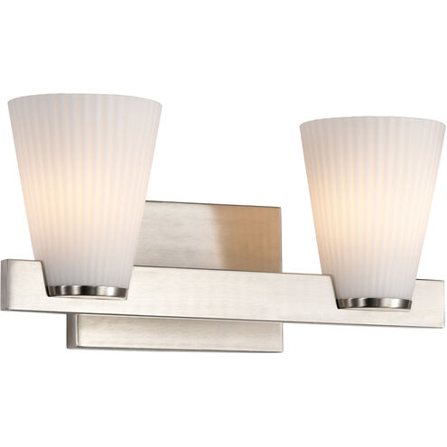 Royale 14.63 inch Brushed Nickel Vanity Wall Light