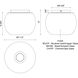 Samar 1 Light 7.5 inch Black Flush Mount Ceiling Light in Transition Smoked Glass