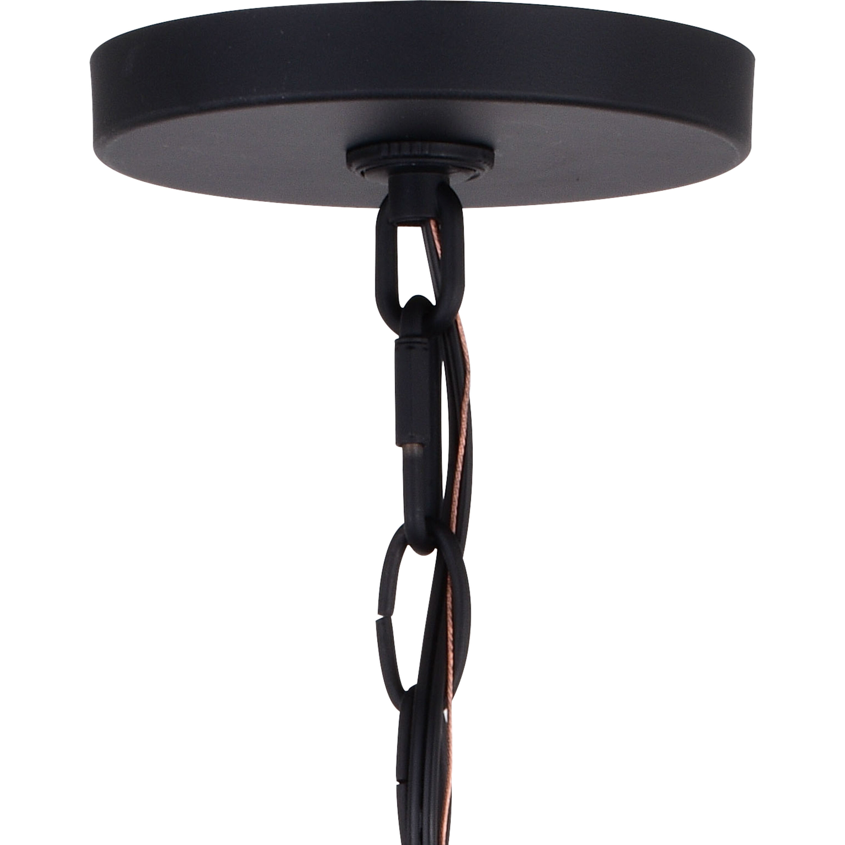 Blackwell LED 8 inch Matte Black Outdoor Pendant