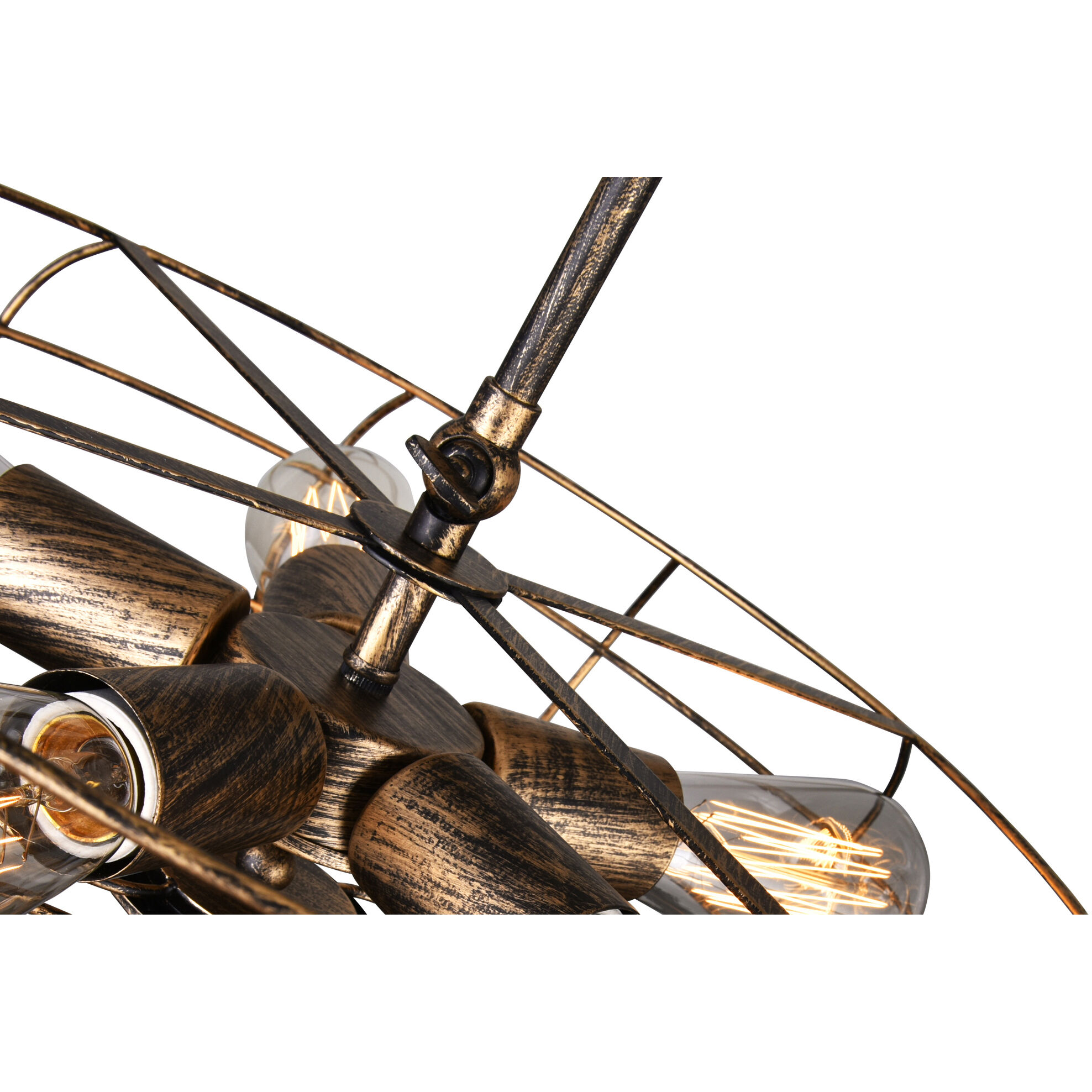 Pamela 5 Light 19 inch Antique Copper Flush Mount Ceiling Light in Antique Forged Copper