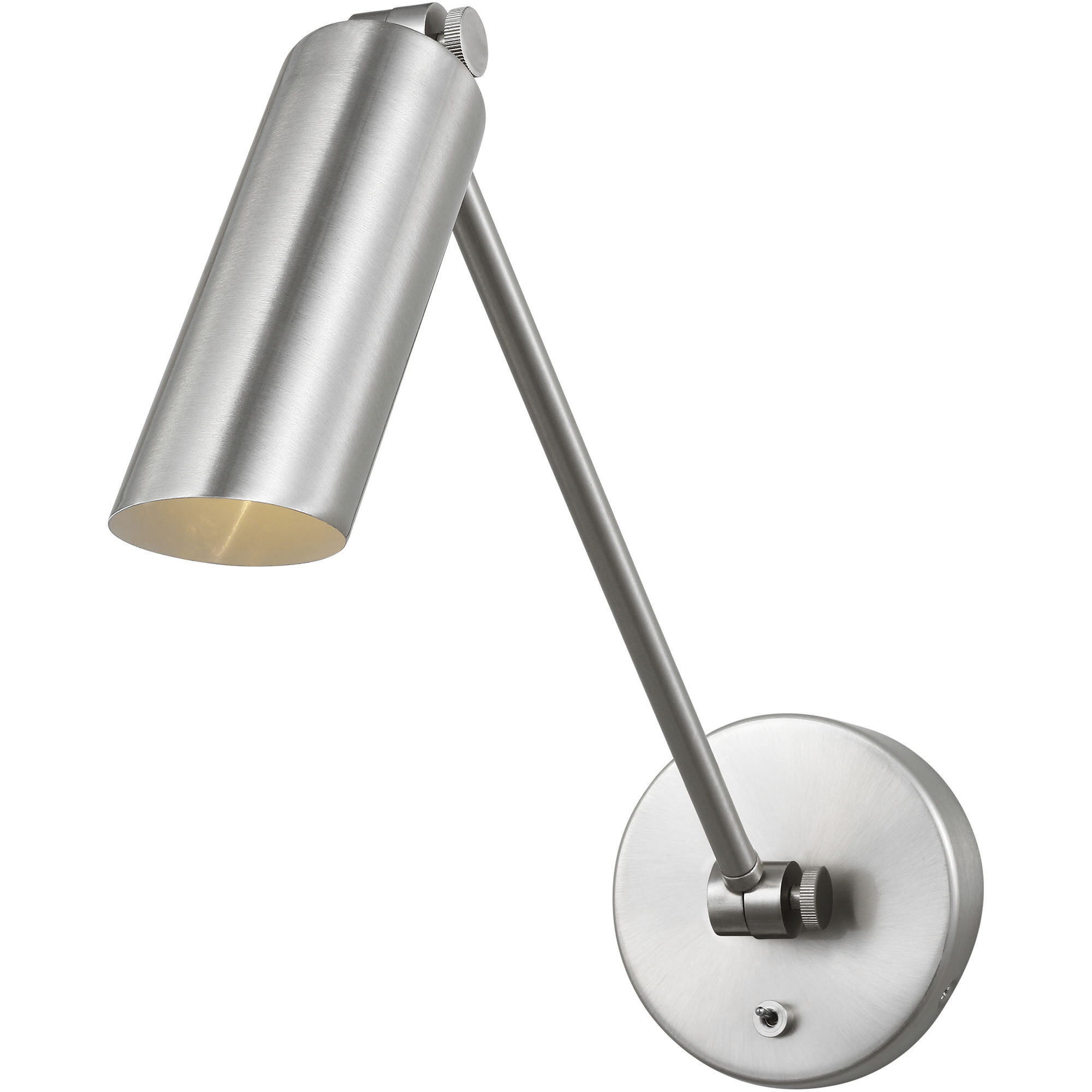 Drew & Jonathan Frasar One Arm Sconce Wall Light, Medium