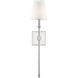 Monroe 1 Light 5 inch Polished Nickel Wall Sconce Wall Light, Essentials