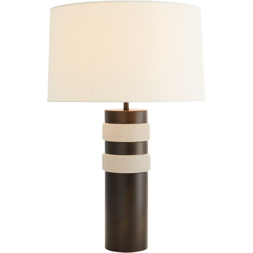 Jennings 28 inch 150.00 watt Bronze Lamp Portable Light