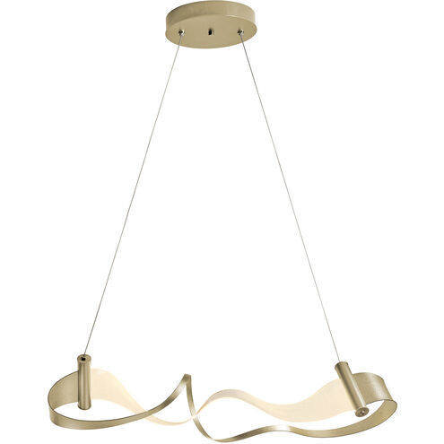 Zephyr LED 38.5 inch Soft Gold Pendant Ceiling Light