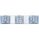 Inca 3 Light 4.25 inch Bathroom Vanity Light