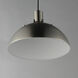 Dawn 1 Light 15.25 inch Satin Nickel Single Pendant Ceiling Light