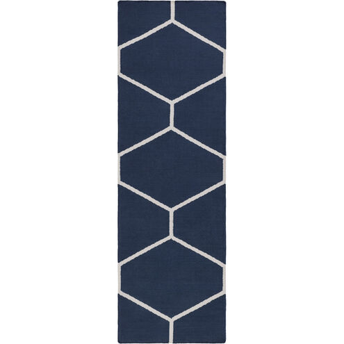 Atrium 36 X 24 inch Navy, Ivory Rug