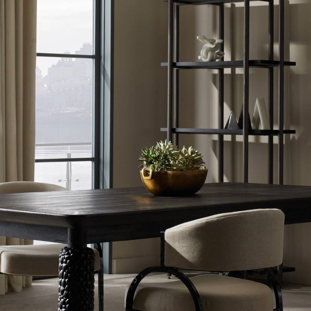 Atticus Antique Brass Centerpiece